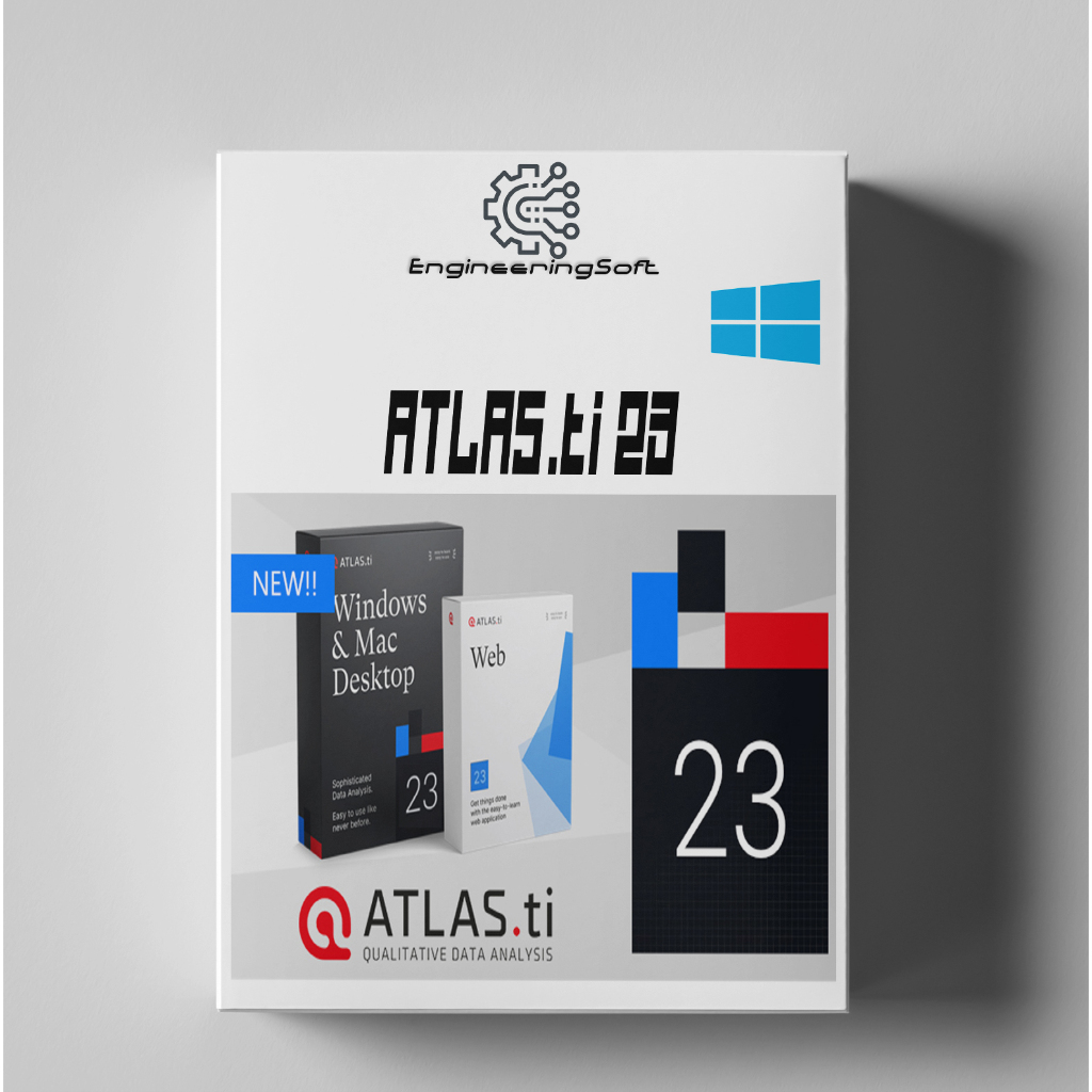 ATLAS.TI 23 Commercial License Lifetime Activation