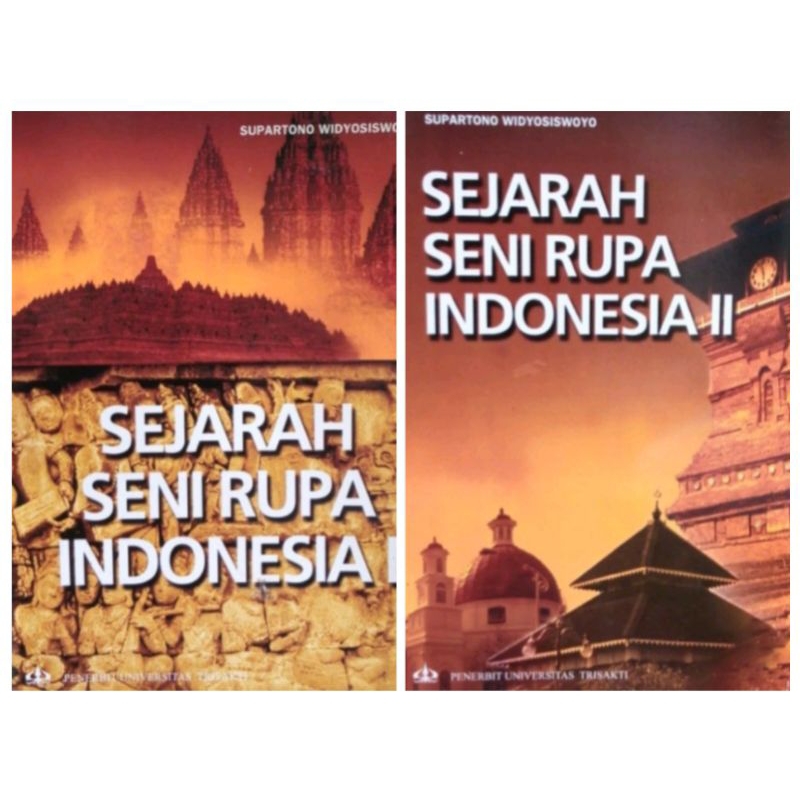 Jual #Original. Sejarah Seni Rupa Indonesia - Supartono . Jilid 1 & 2 ...