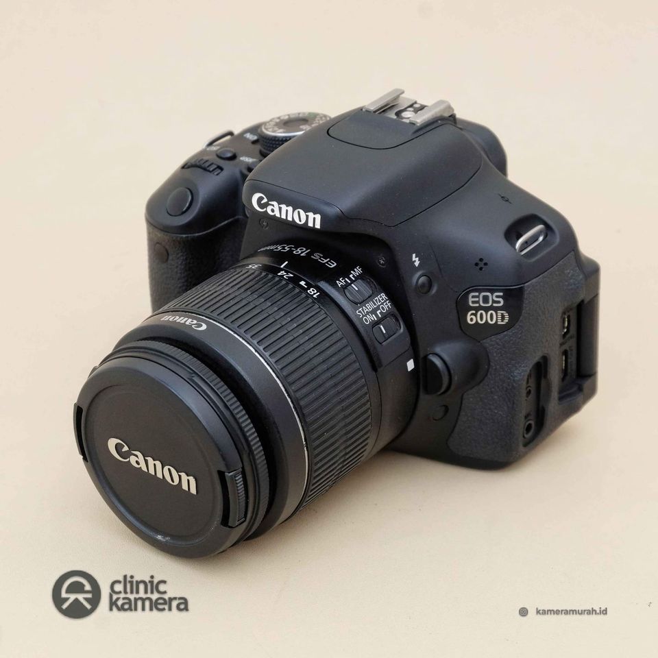 Jual Canon 600D kit 18-55mm IS II | Shopee Indonesia
