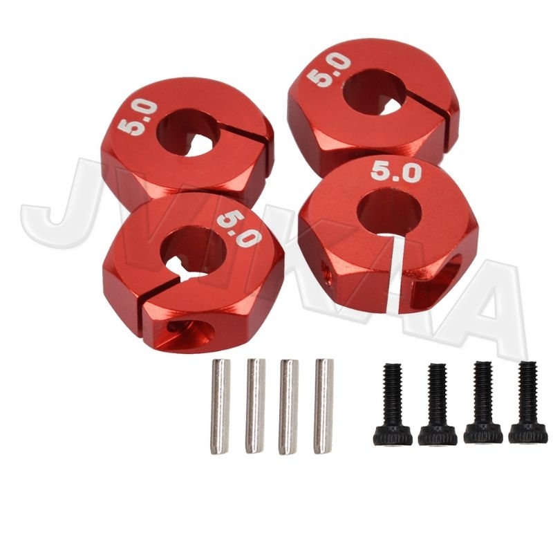 Jual hex roda 12mm tebal 5 6 7mm RC axial scx10 mn86 mn128 mn999 RGT ...