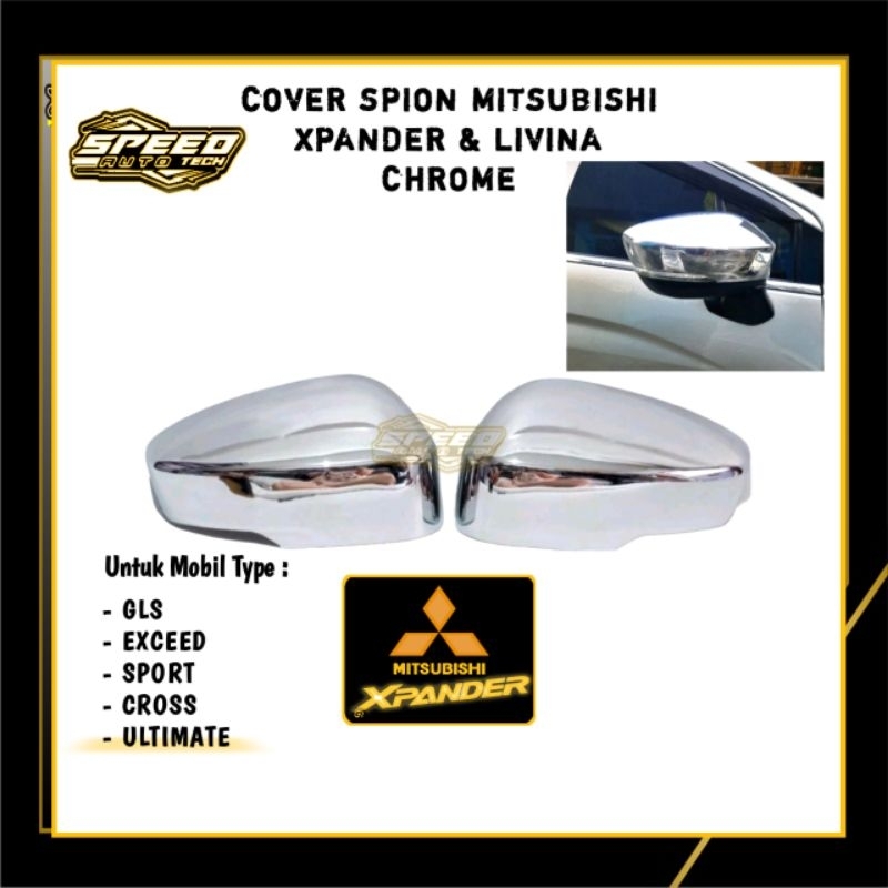 Jual Cover Spion Xpander Chrome Original Tutup Spion Mitsubishi Xpander