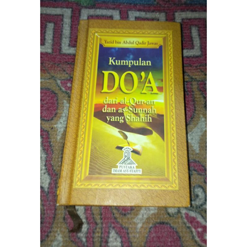 Jual Buku Kumpulan Doa Yazid Bin Abdul Qadir Jawas Hard Cover Shopee