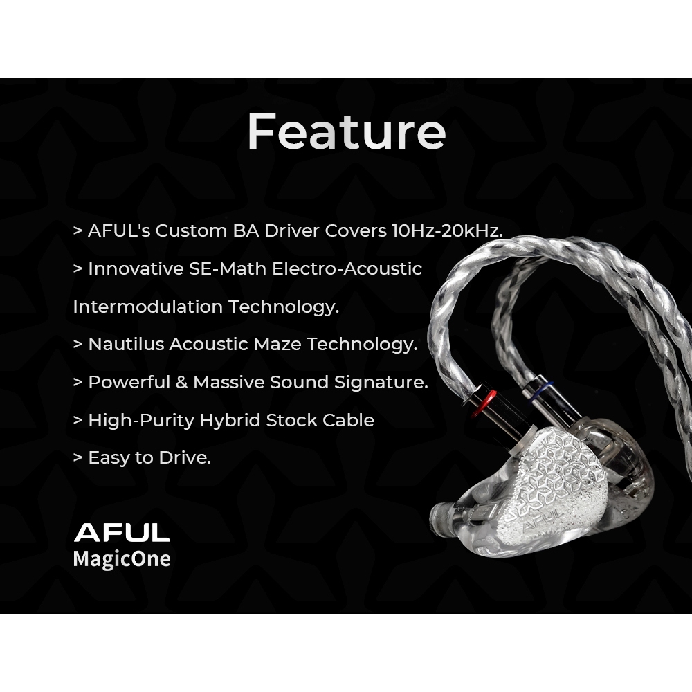 Jual AFUL MAGICONE/MAGIC ONE High Performance Single BA Driver In-ear ...