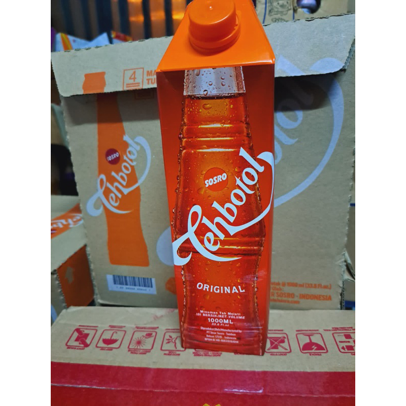 Jual Tehbotol Sosro 1 Liter Shopee Indonesia