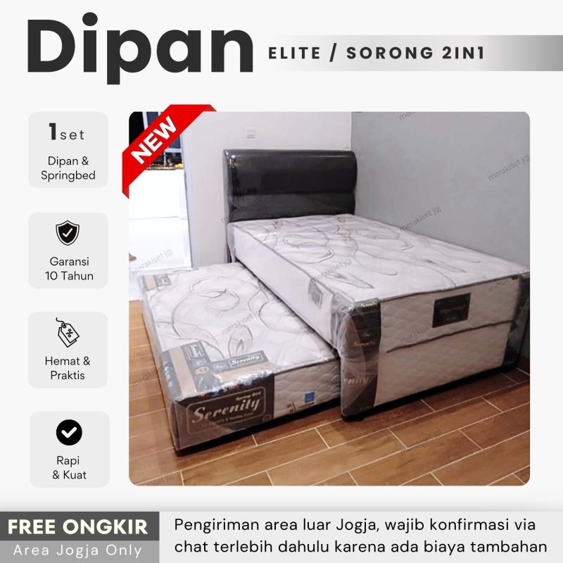 Jual Dipan Sorong Elite 2 in 1 / Dipan Tingkat / Dipan Sorong / Dipan 2 ...