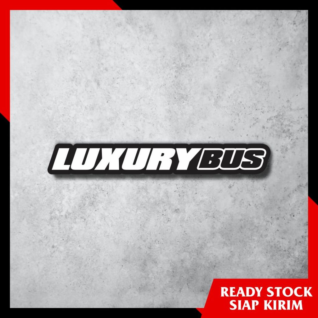 Jual STIKER BISMANIA LUXURY BUS - Sticker Setiker JETBUS5 SR3 ...
