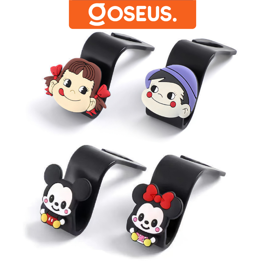 Hook Car Hanger Gantungan Kait Kursi Mobil Universal Karakter Lucu HM034