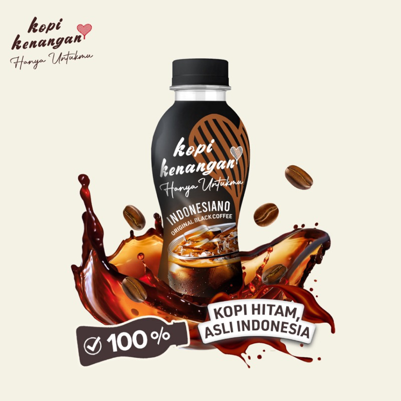 Jual Kopi Kenangan INDONESIANO Ecer 200ml | Shopee Indonesia