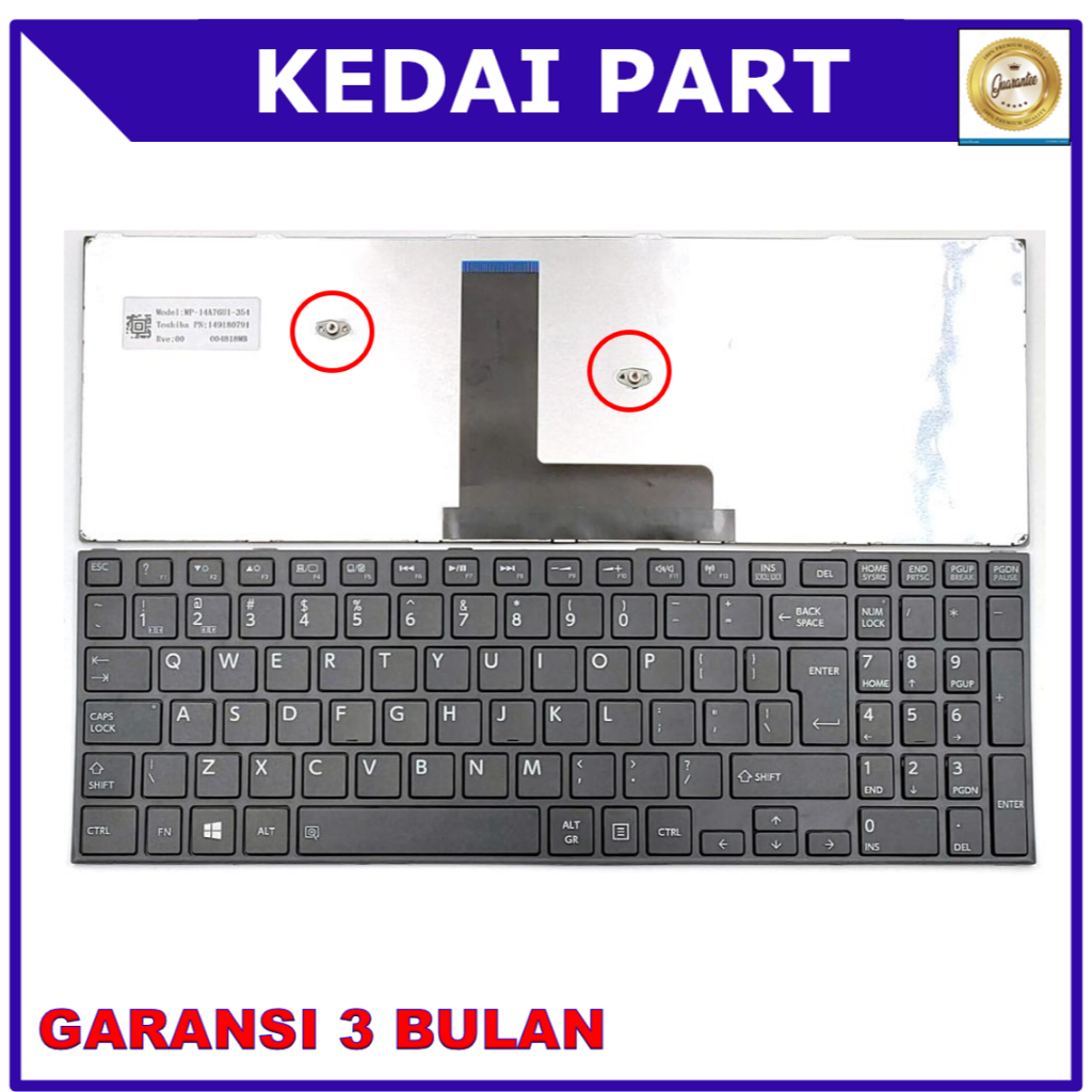 Tastiera ITALIANA compatibile con Toshiba Satellite C50-ABT3N12
