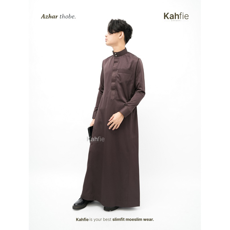 Jual Kahfie Apparel Azhar Thobe Saudi Series 1 0 Gamis Pria Premium