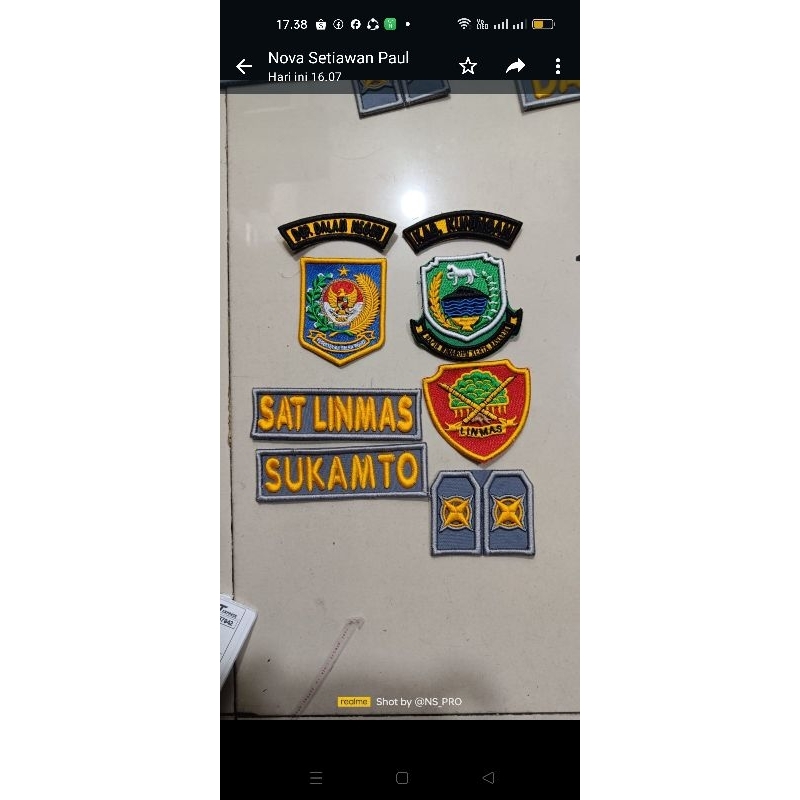 Jual logoatau pact linmas terbaru timbul dasar warna abusatu set ...