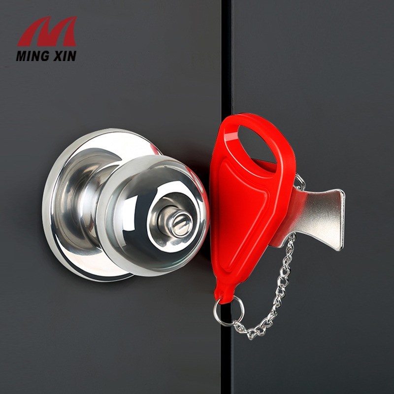Jual Gerendel Pintu / Safety Portable Door Lock Blocker Anti Theft ...