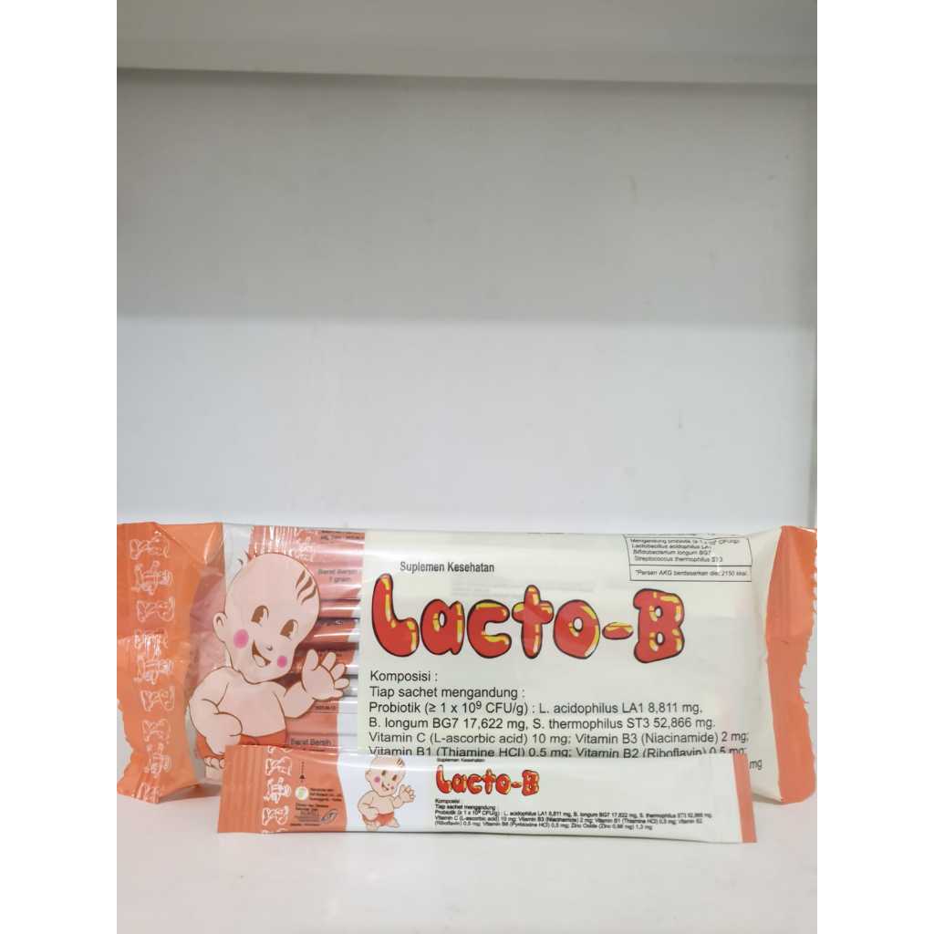 Jual Lacto-B Sachet 1 Gr / Serbuk Membantu Memelihara Kesehatan ...