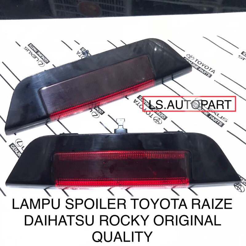 Jual LAMPU SPOILER TOYOTA RAIZE DAIHATSU ROCKY ORIGINAL QUALITY ...