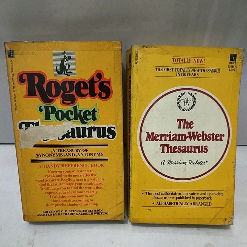 jual-harga-satuan-the-merriam-webster-thesaurus-dan-rogets-pocket-thesaurus-shopee-indonesia