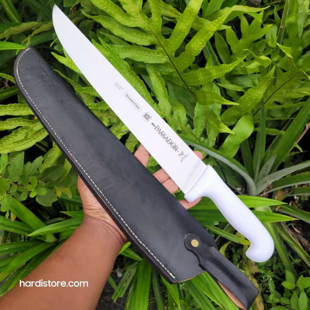 Jual Pisau Tramontina Bullnose Butcher Knife 12 / Pisau Sembelih Pisau 12  inch ASLI ORIGINAL ( RYCSHOP )