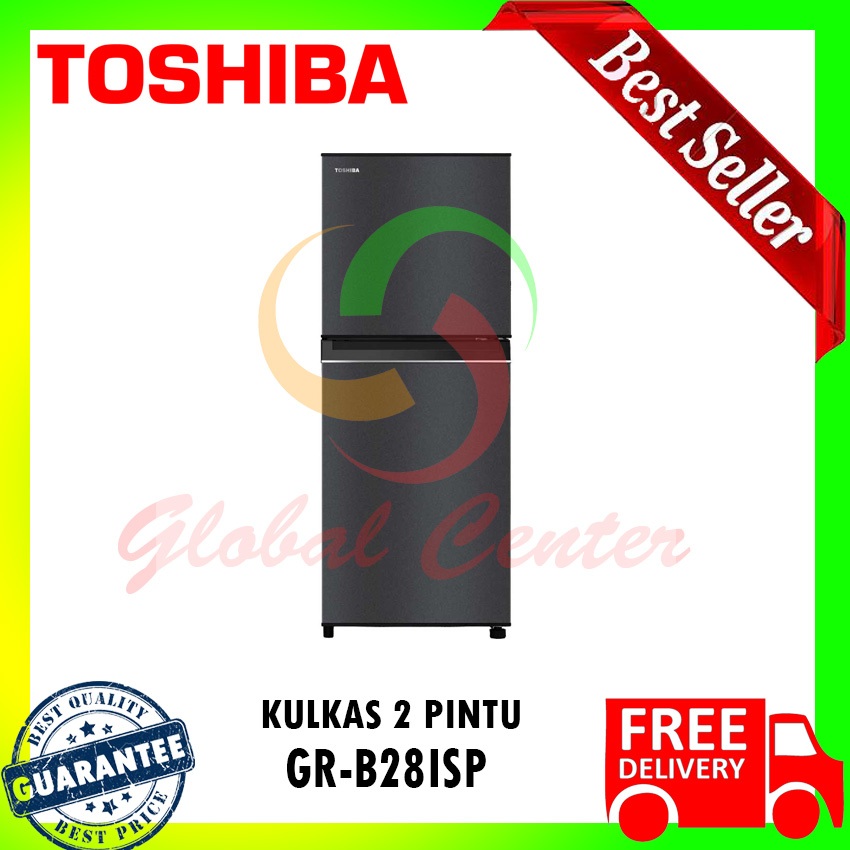 Jual Toshiba Kulkas 2 Pintu GR-B28ISP - GARANSI RESMI | Shopee Indonesia