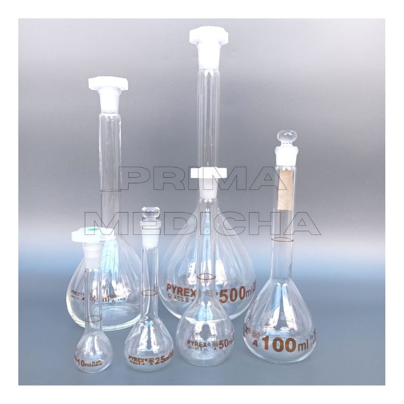 Jual Labu Ukur Pyrex Labu Takar Volumetric Flask Shopee Indonesia 9344