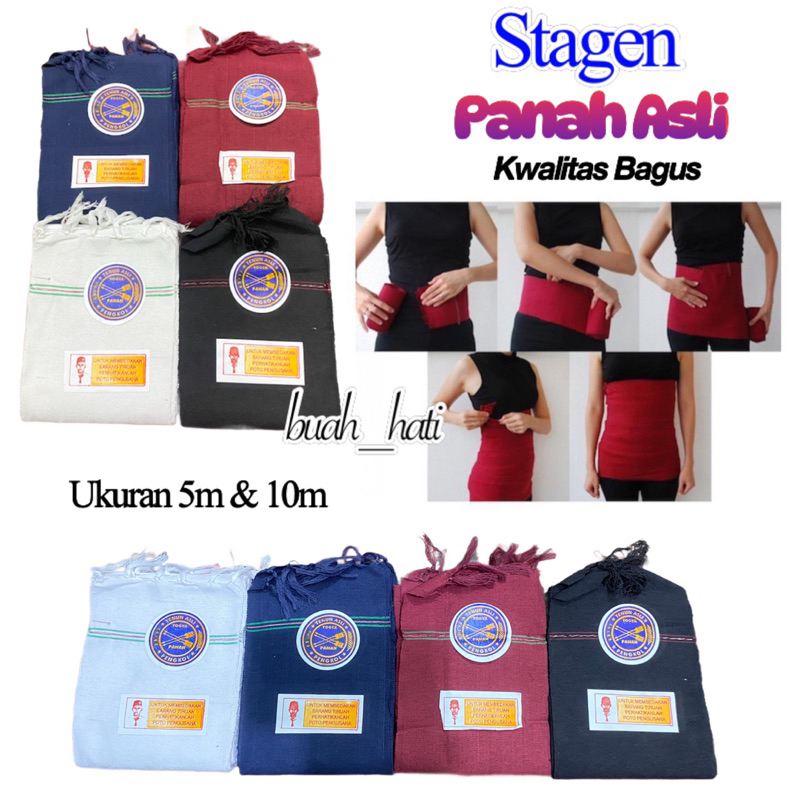 Jual Stagen Jawa Stagen Lilit 10m Bengkung Murah Ibu Melahirkan