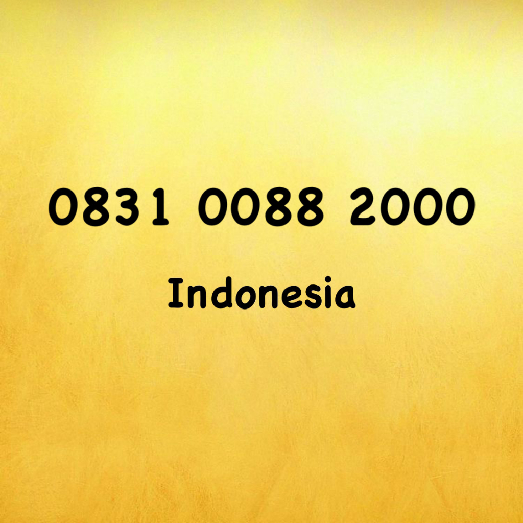 Jual Nomor Cantik Axis Seri Tahun - 00 - 0831 0088 2000 | Shopee Indonesia