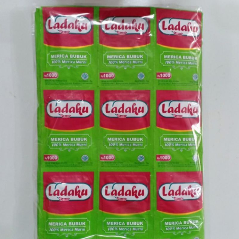 Jual Ladaku Merica Bubuk Renceng Sachetan Isi 12pcs | Shopee Indonesia