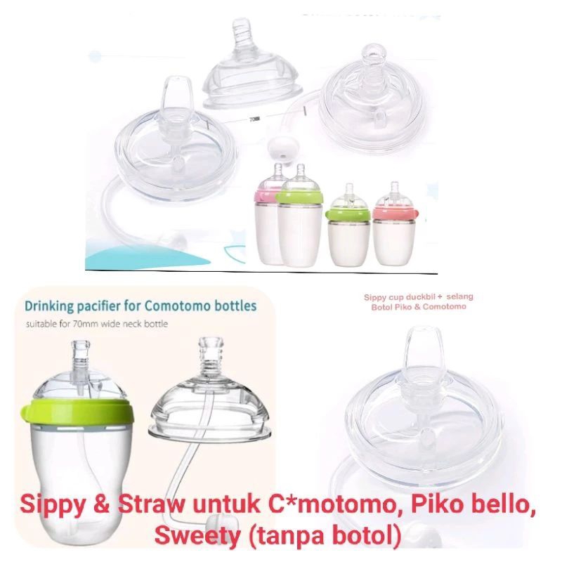 Jual Straw Cup dan Sippy Cup Cocok Untuk C*MOTOM* Piko Belle Sweety