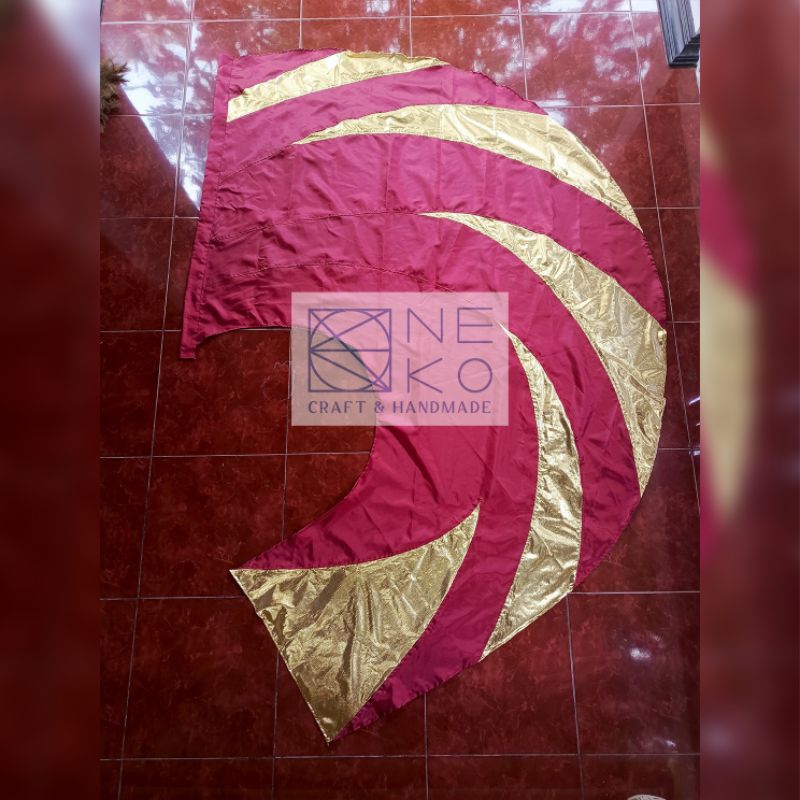 Jual Bendera | Single Flag Ssns Color Guard Drumband / Marching Band ...