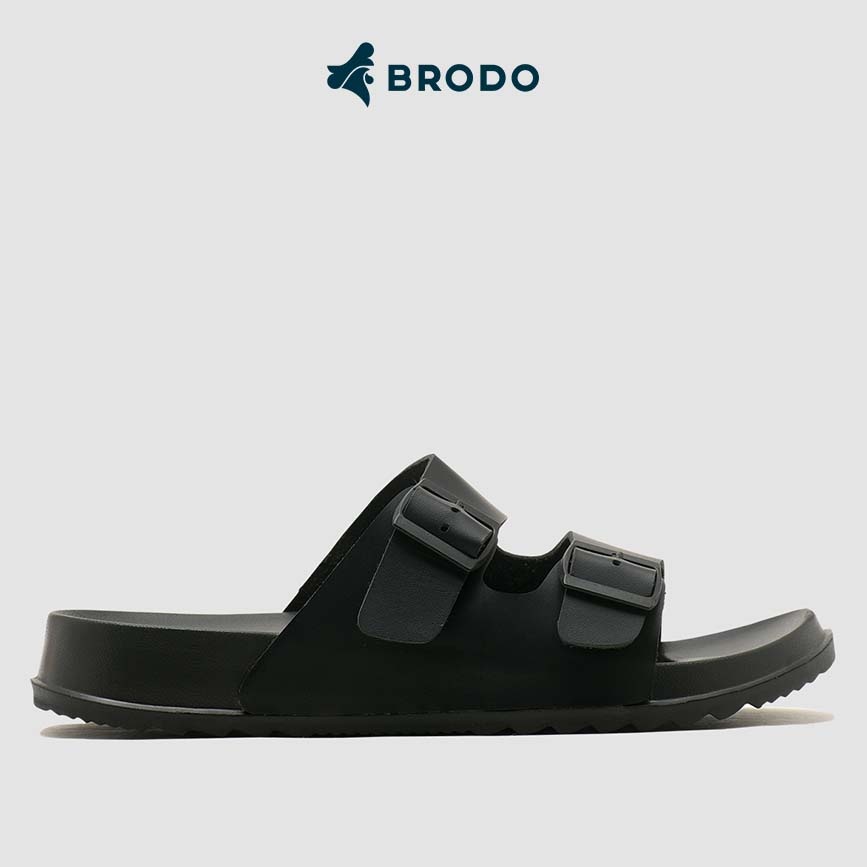 Jual BRODO - Sandal Wira Cruise Full Black | Shopee Indonesia