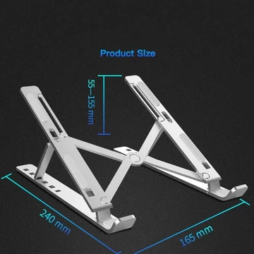 Dudukan Stand Holder Laptop Macbook Notebook IPAD Foldable Adjustable