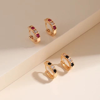 Hyl Jewelry 437E Anting Titanium Wanita Anti Karat Dan Anti Luntur Asli Dewasa Panjang Silver Jewerly Ori Tidak Selamanya Tusuk Emas Muda