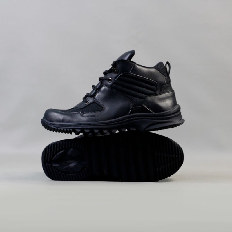 Jual Sultan Footwear X Gia Sepatu kerja pria Safety shoes boots Hitam ...