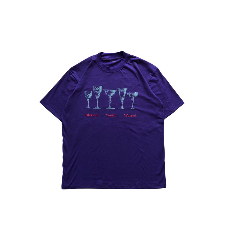 Jual Praedae Studio - grey boxy oversized hoodie / purple oversized t ...