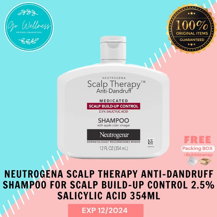 Jual Neutrogena Scalp Therapy AntiDandruff Shampoo for Scalp Buildup