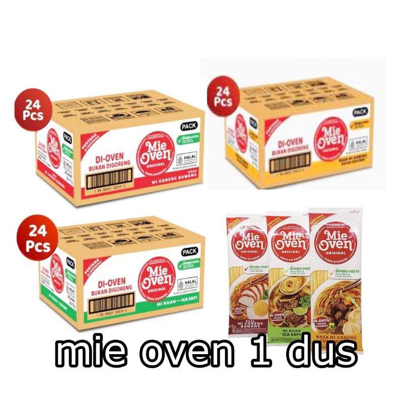 Jual Mayora Mie Oven All Varian Dus Isi Pcs Shopee Indonesia