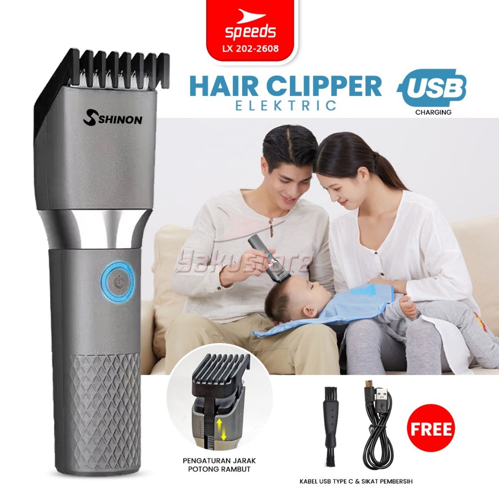 Jual SPEEDS Alat Cukur Rambut Bayi Anak Cordless Hair Clipper ...