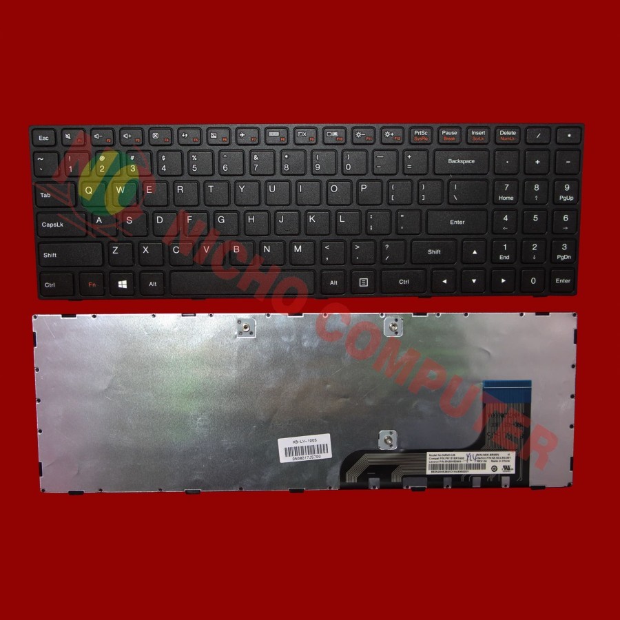 Jual Keyboard Lenovo Ideapad 100 15 100 15ib 100 15iby 0508020 Shopee Indonesia 0150