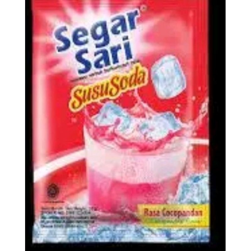 Jual Segar Sari Susu Soda Rasa Cocopandan Isi 10 Sachet Shopee Indonesia 9475