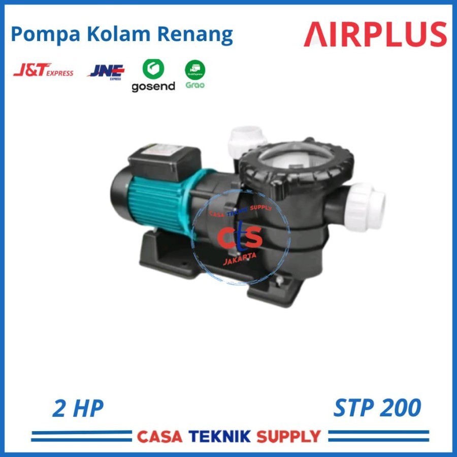 Jual Pompa Kolam Renang STP 200 Pompa Kolam Renang Airplus STP-200 2Hp ...