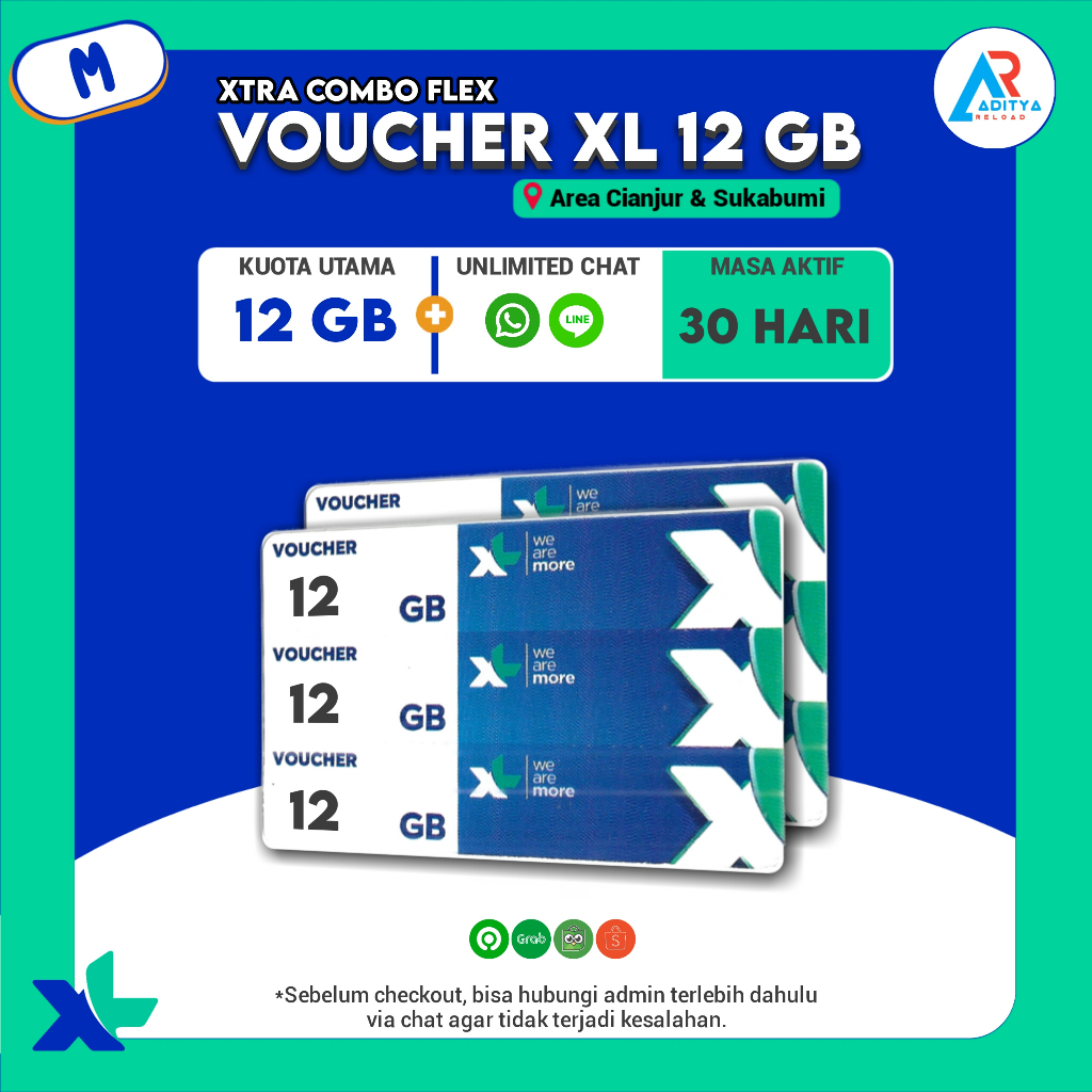 Jual Voucher Xl Xtra Combo Flex Gb Hari Xcfm Lokal Cianjur