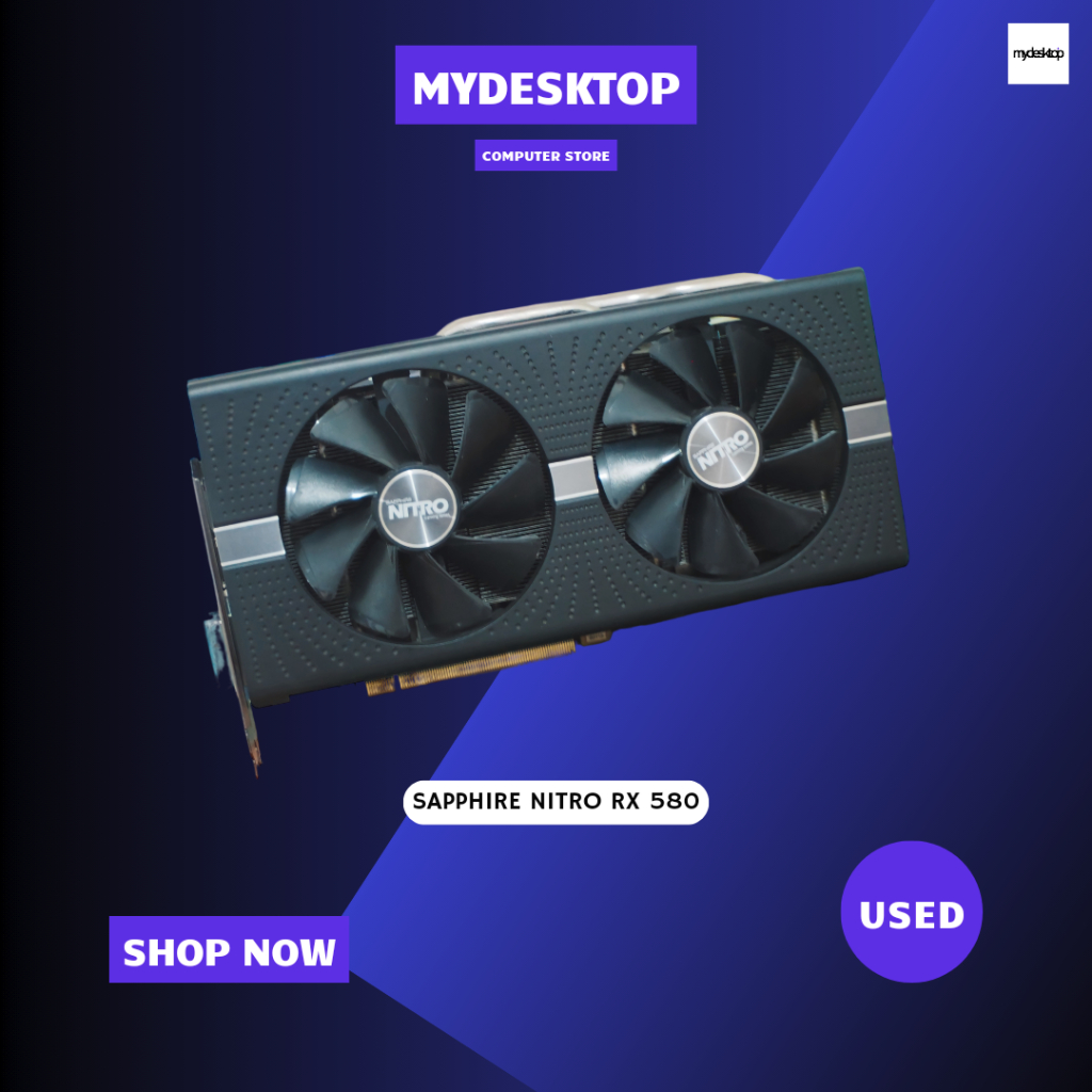 Jual VGA AMD RADEON SAPPHIRE NITRO RX 580 4GB GDDR5 | Shopee Indonesia