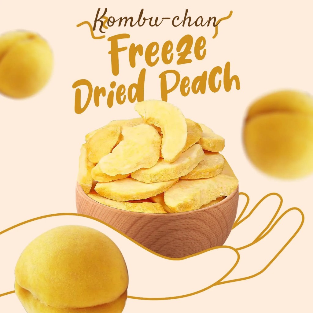 Jual Freeze Dried Fruit Peach Slice/ Buah Persik Kering Iris | Shopee ...