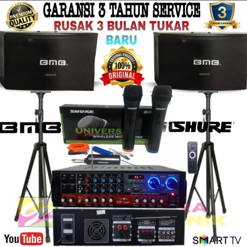 Jual Paket Speaker Karaoke BMB 10 Inch 450V Original Garansi Resmi 3 ...