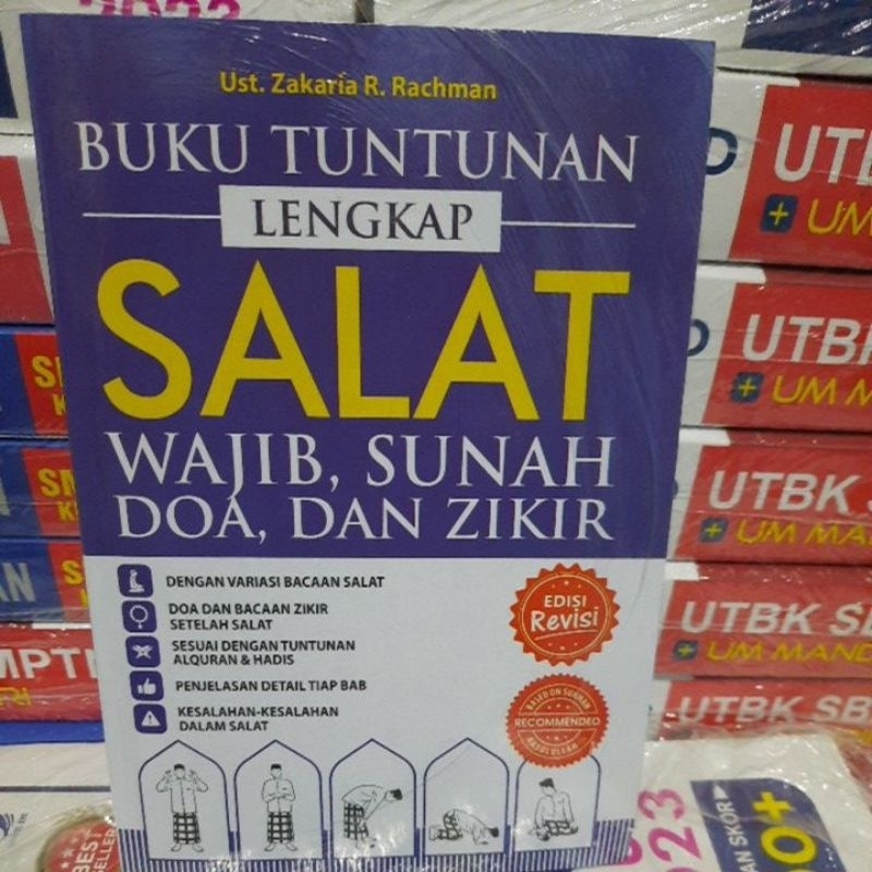 Jual Buku Tuntunan Lengkap Salat Wajib Sunah Doa Dan Zikir | Shopee ...