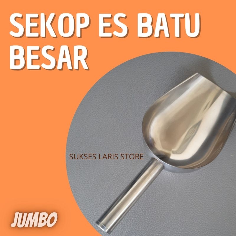 Jual Sekop Es Batu Besar Sendok Es Batu Jumbo Shopee Indonesia