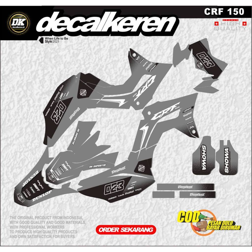 Jual Decal Stiker Crf L Full Body Crf Klx Bf Gordon Wr Bisa Costum Desain Shopee