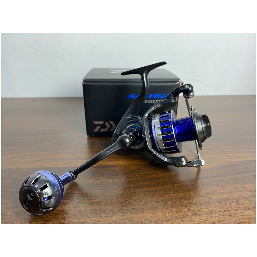 Moulinet Daiwa Saltiga 4500H - 13 Roulements - Rapport 5,7:1 - Occasion