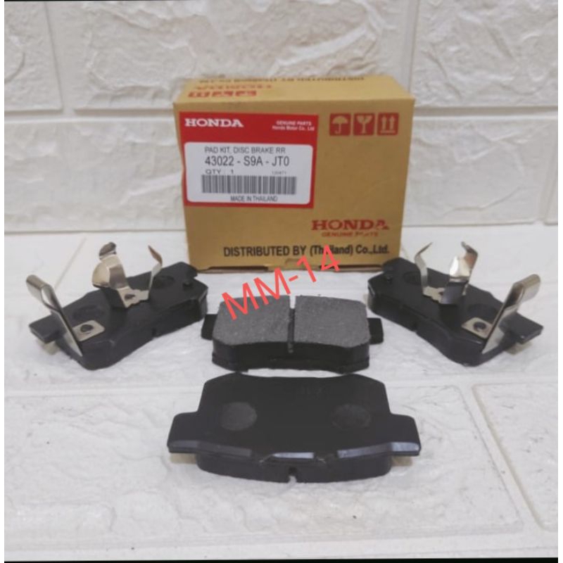 Jual BRAKE PAD REAR KAMPAS REM BELAKANG HONDA ALL NEW CRV GEN 3 GEN 4 ...