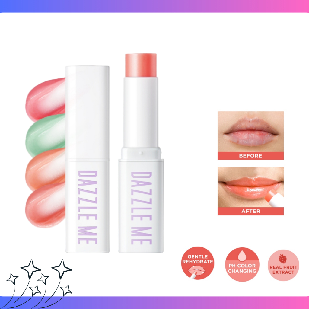 Jual Dazzle Me Fruit Justice Lip Balm | Moisturizing Vitamin E | UV ...