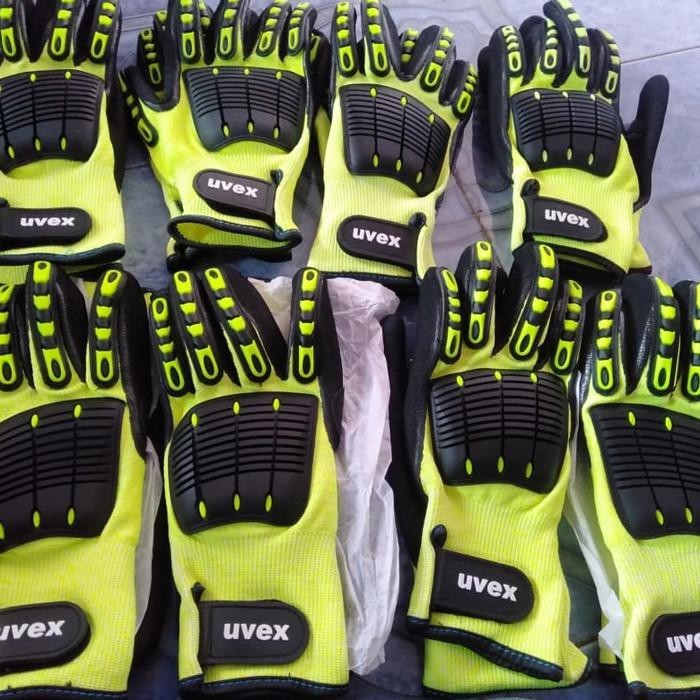 Jual Sarung Tangan Uvex Impact Safety Glove Keselamatan Promo Shopee Indonesia