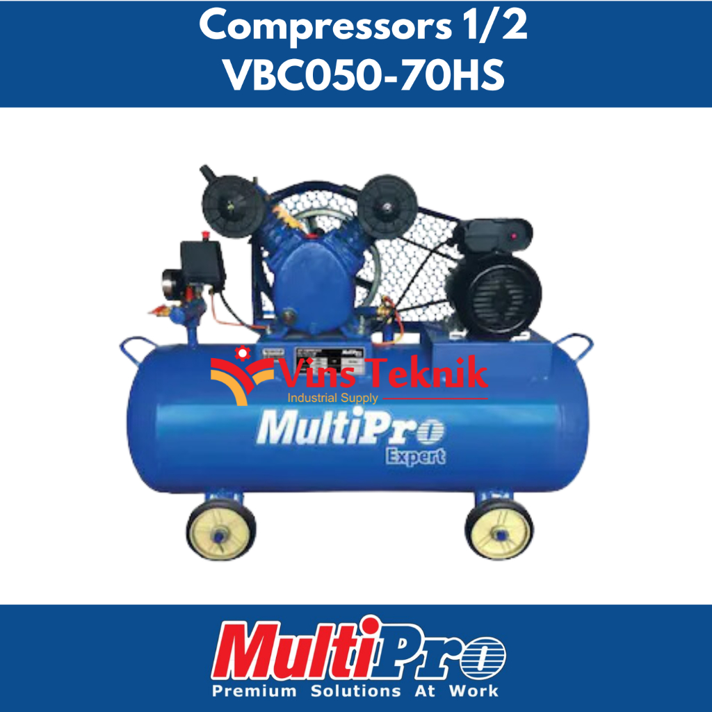 Jual kompresor VBC050-70HS MultiPro VBC 05-70 HS Belt Drive Compressors ...